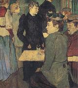 Henri  Toulouse-Lautrec, Un Coin du Moulin de la Galette